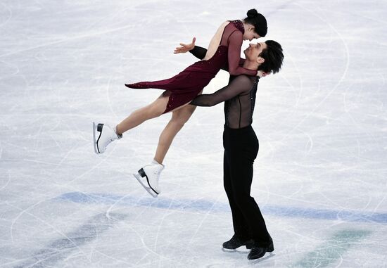 2018 Winter Olympics. Figure Skating. Ice Dance. Free Program