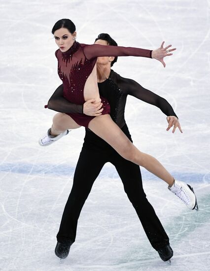 2018 Winter Olympics. Figure Skating. Ice Dance. Free Program