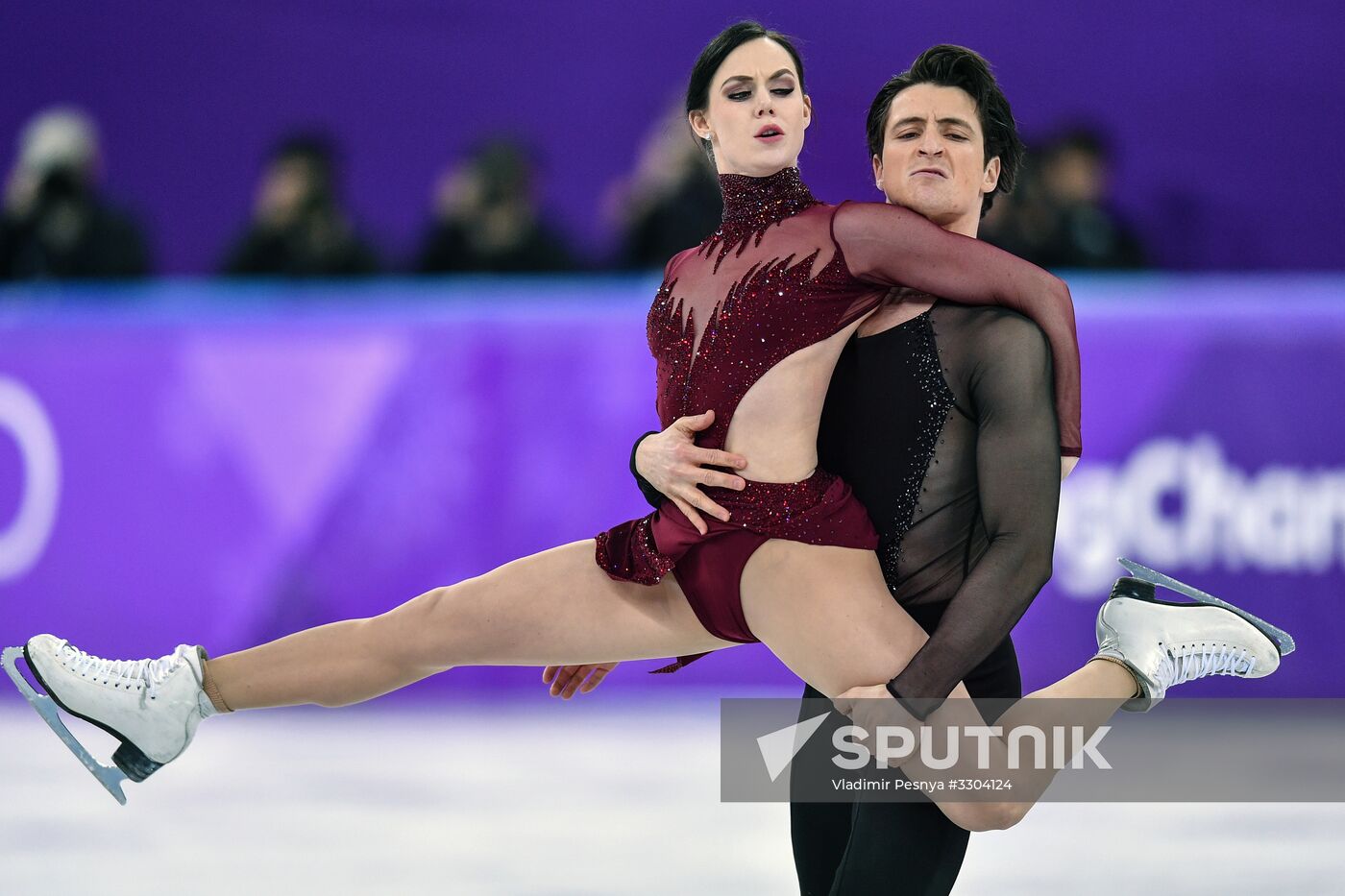 2018 Winter Olympics. Figure Skating. Ice Dance. Free Program