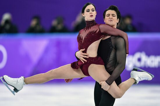 2018 Winter Olympics. Figure Skating. Ice Dance. Free Program