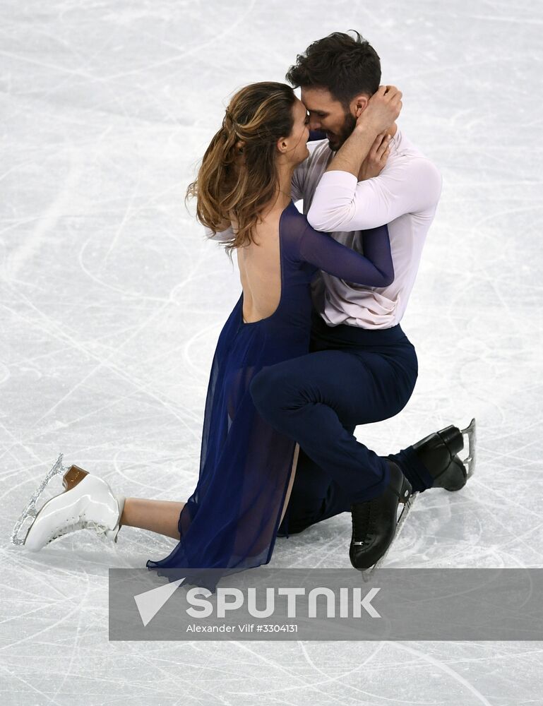 2018 Winter Olympics. Figure Skating. Ice Dance. Free Program