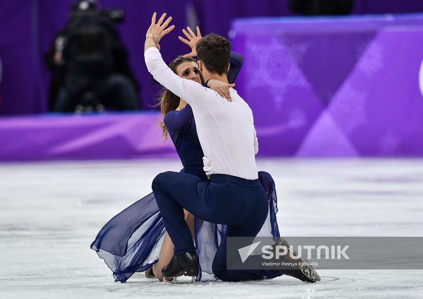 2018 Winter Olympics. Figure Skating. Ice Dance. Free Program