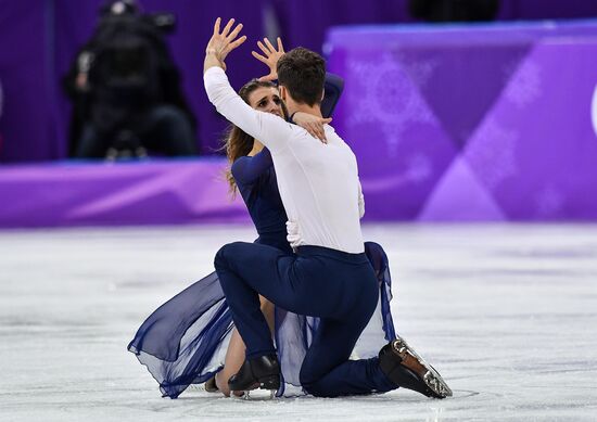 2018 Winter Olympics. Figure Skating. Ice Dance. Free Program