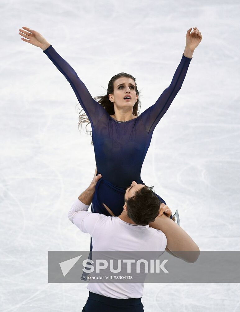 2018 Winter Olympics. Figure Skating. Ice Dance. Free Program