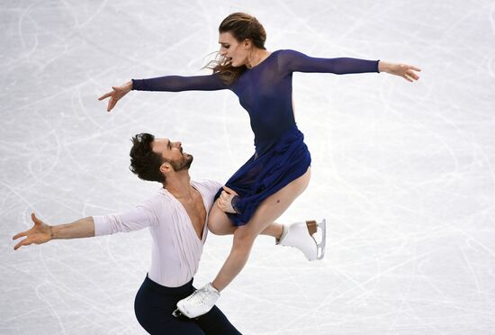 2018 Winter Olympics. Figure Skating. Ice Dance. Free Program