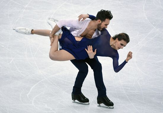 2018 Winter Olympics. Figure Skating. Ice Dance. Free Program