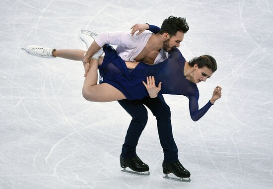 2018 Winter Olympics. Figure Skating. Ice Dance. Free Program