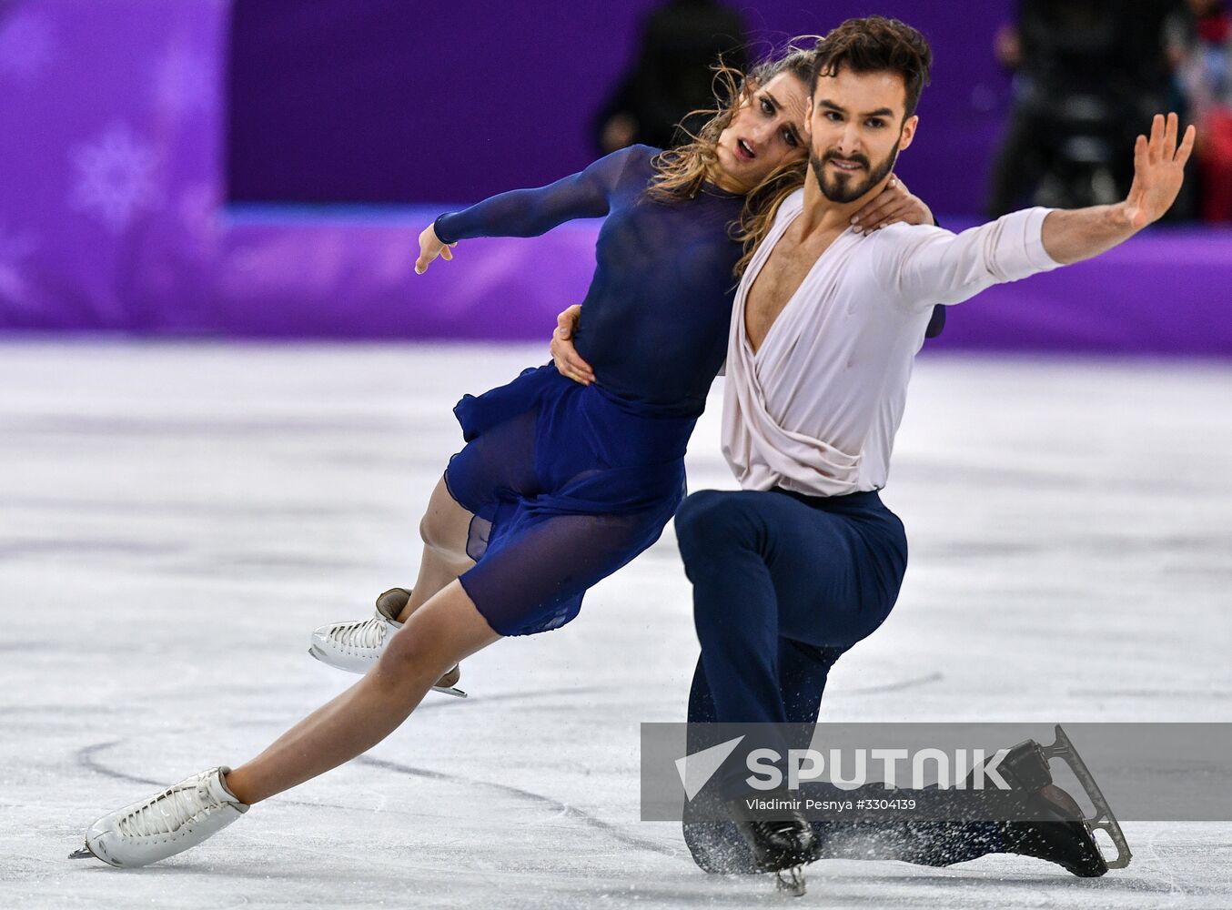 2018 Winter Olympics. Figure Skating. Ice Dance. Free Program