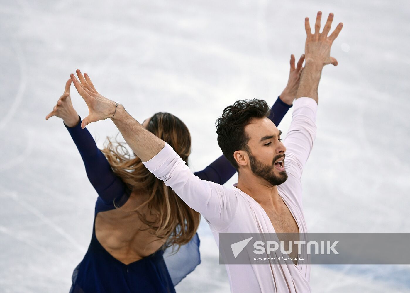 2018 Winter Olympics. Figure Skating. Ice Dance. Free Program