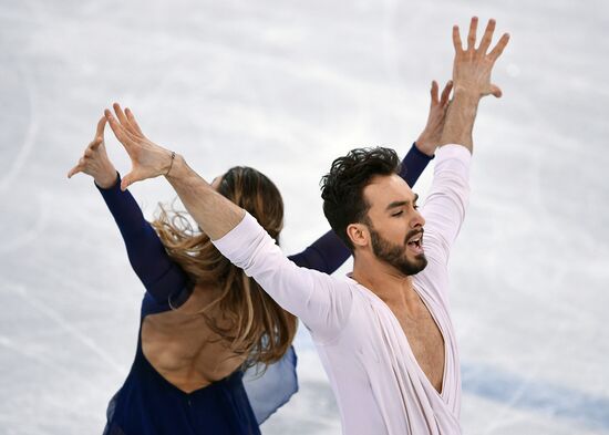 2018 Winter Olympics. Figure Skating. Ice Dance. Free Program