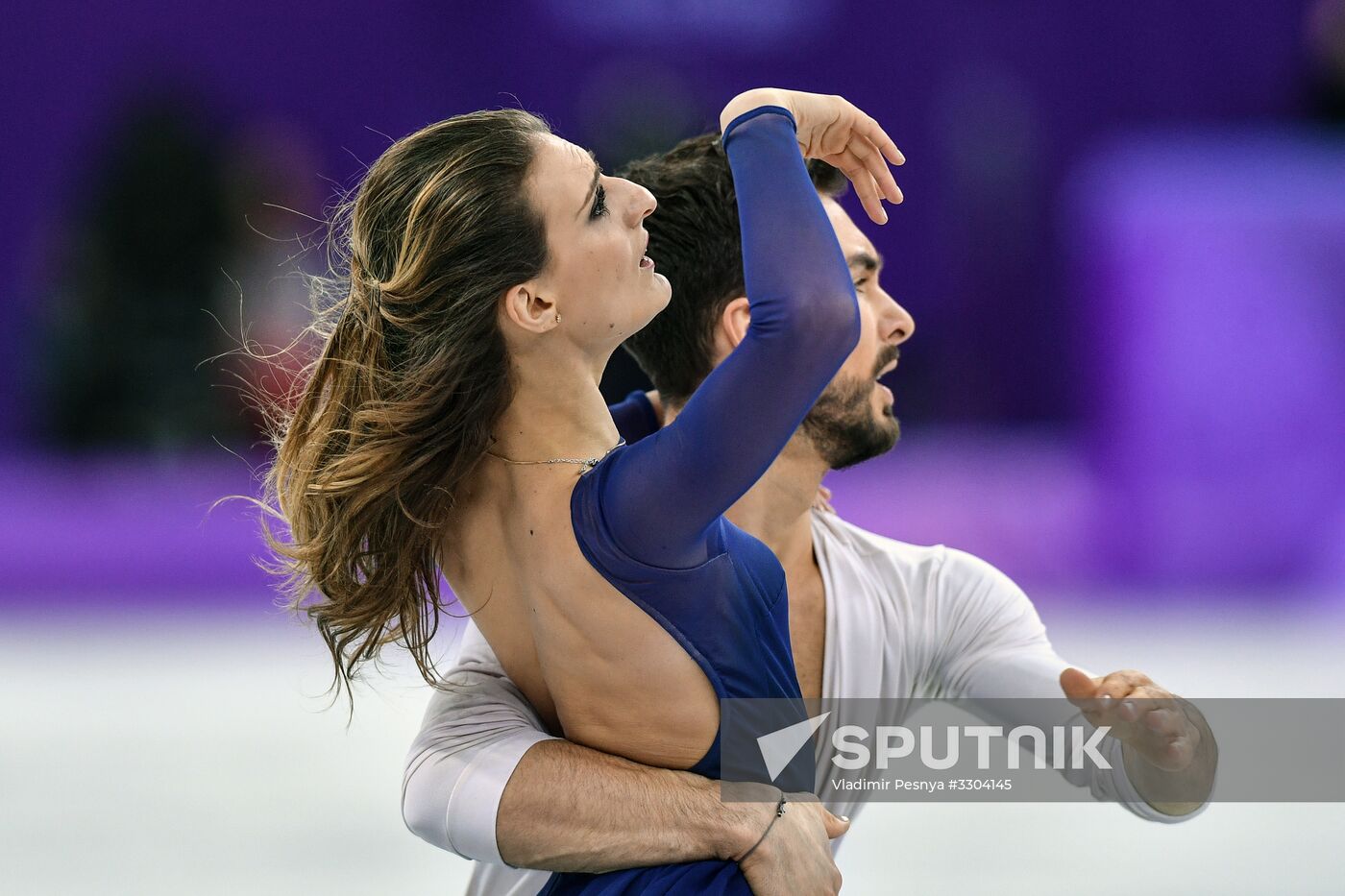 2018 Winter Olympics. Figure Skating. Ice Dance. Free Program