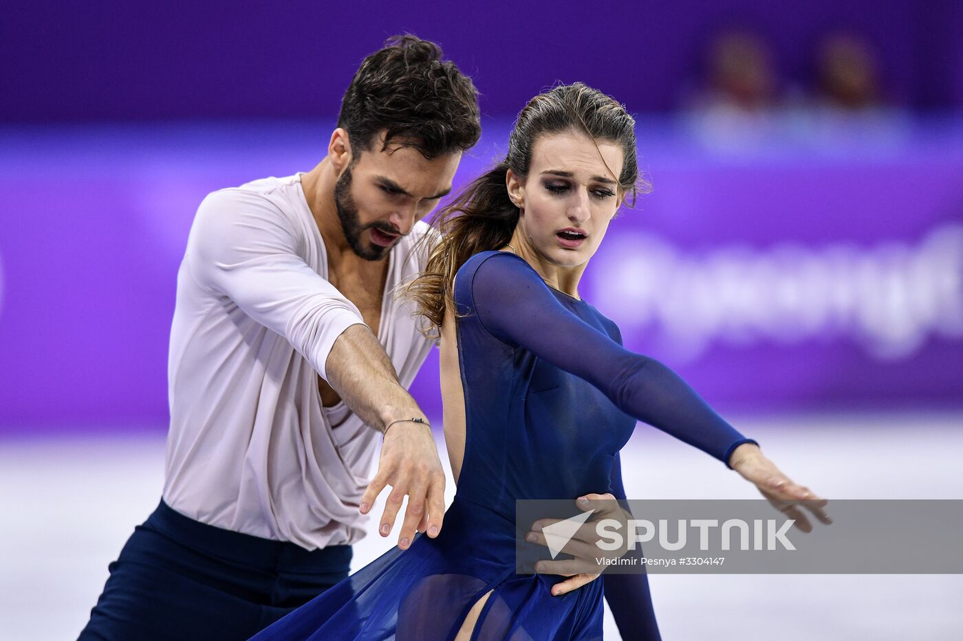 2018 Winter Olympics. Figure Skating. Ice Dance. Free Program