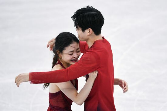 2018 Winter Olympics. Figure Skating. Ice Dance. Free Program