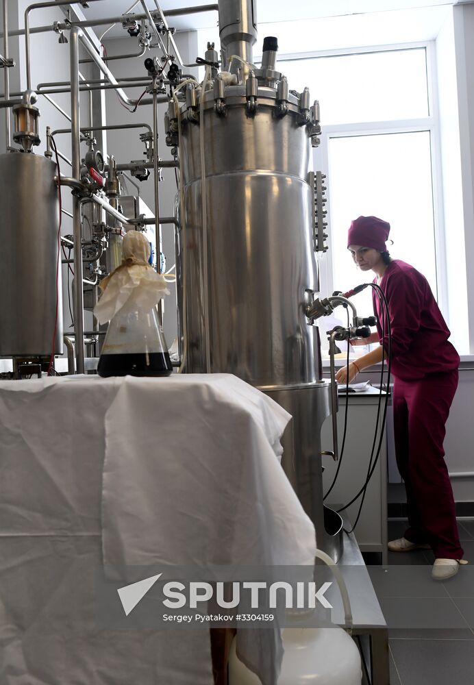 Opening antibiotics plant at JSC Biokhimik