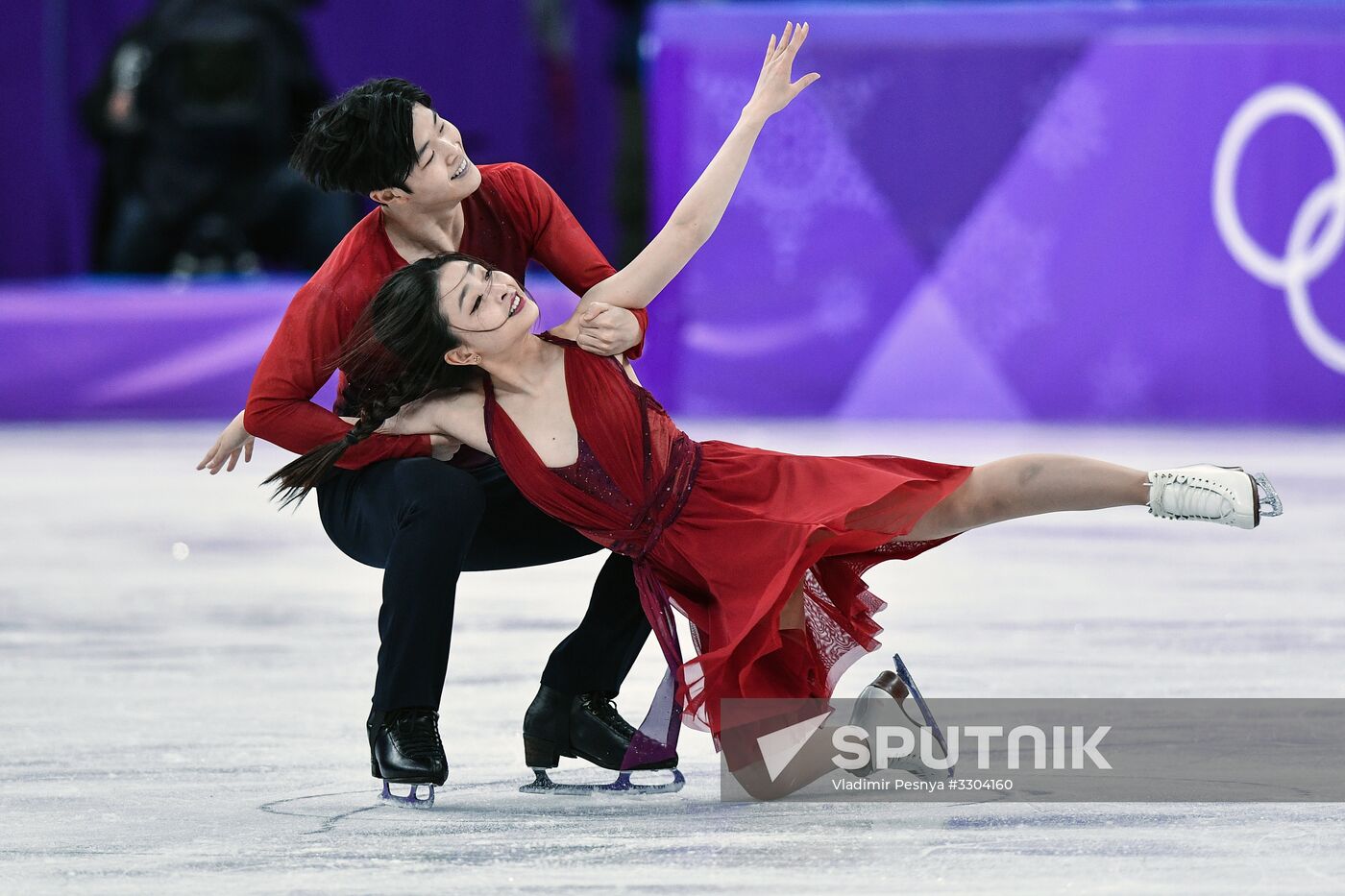 2018 Winter Olympics. Figure Skating. Ice Dance. Free Program