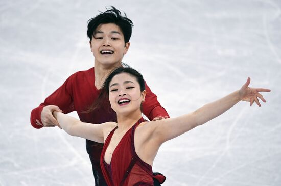 2018 Winter Olympics. Figure Skating. Ice Dance. Free Program