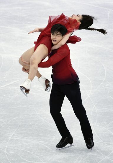 2018 Winter Olympics. Figure Skating. Ice Dance. Free Program