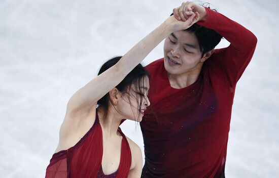 2018 Winter Olympics. Figure Skating. Ice Dance. Free Program