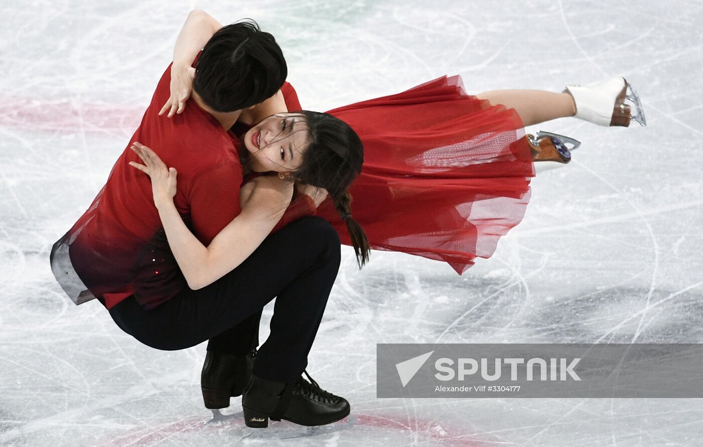 2018 Winter Olympics. Figure Skating. Ice Dance. Free Program