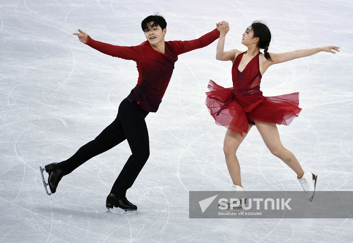 2018 Winter Olympics. Figure Skating. Ice Dance. Free Program