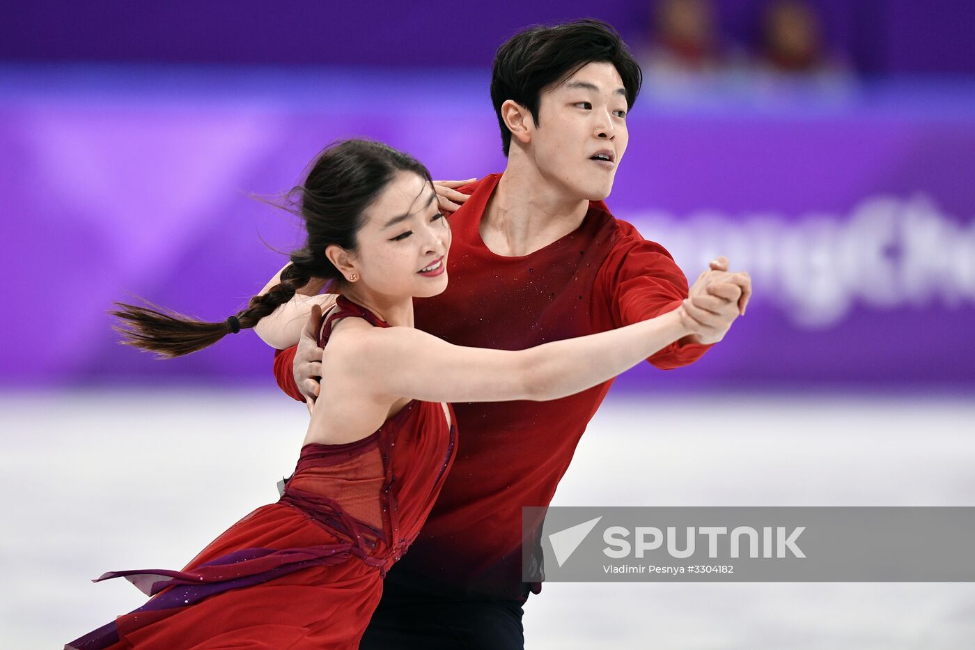 2018 Winter Olympics. Figure Skating. Ice Dance. Free Program