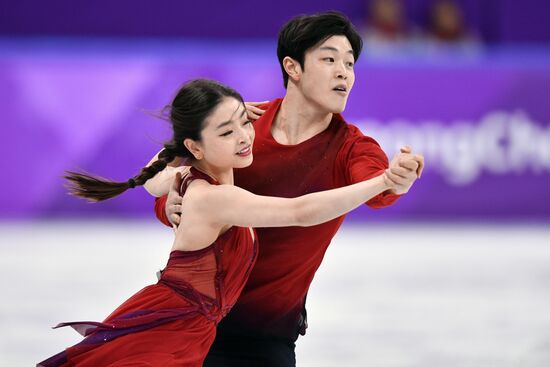 2018 Winter Olympics. Figure Skating. Ice Dance. Free Program