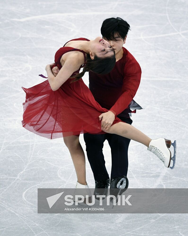 2018 Winter Olympics. Figure Skating. Ice Dance. Free Program