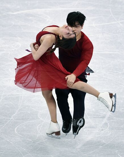 2018 Winter Olympics. Figure Skating. Ice Dance. Free Program