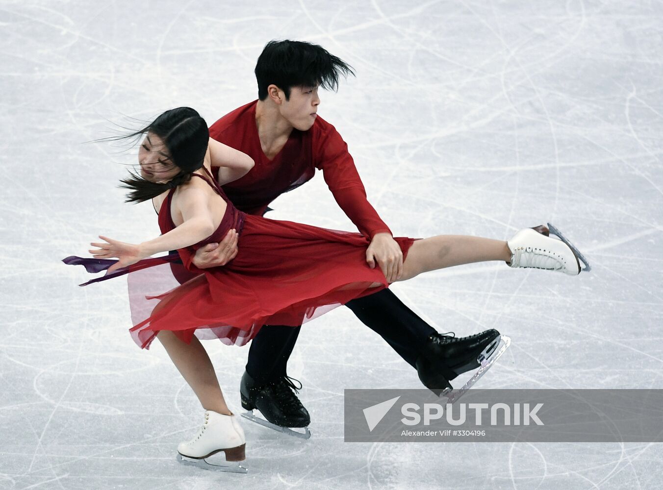 2018 Winter Olympics. Figure Skating. Ice Dance. Free Program