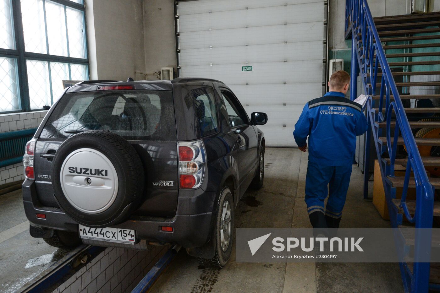 Vehicle maintenance facility in Novosibirsk