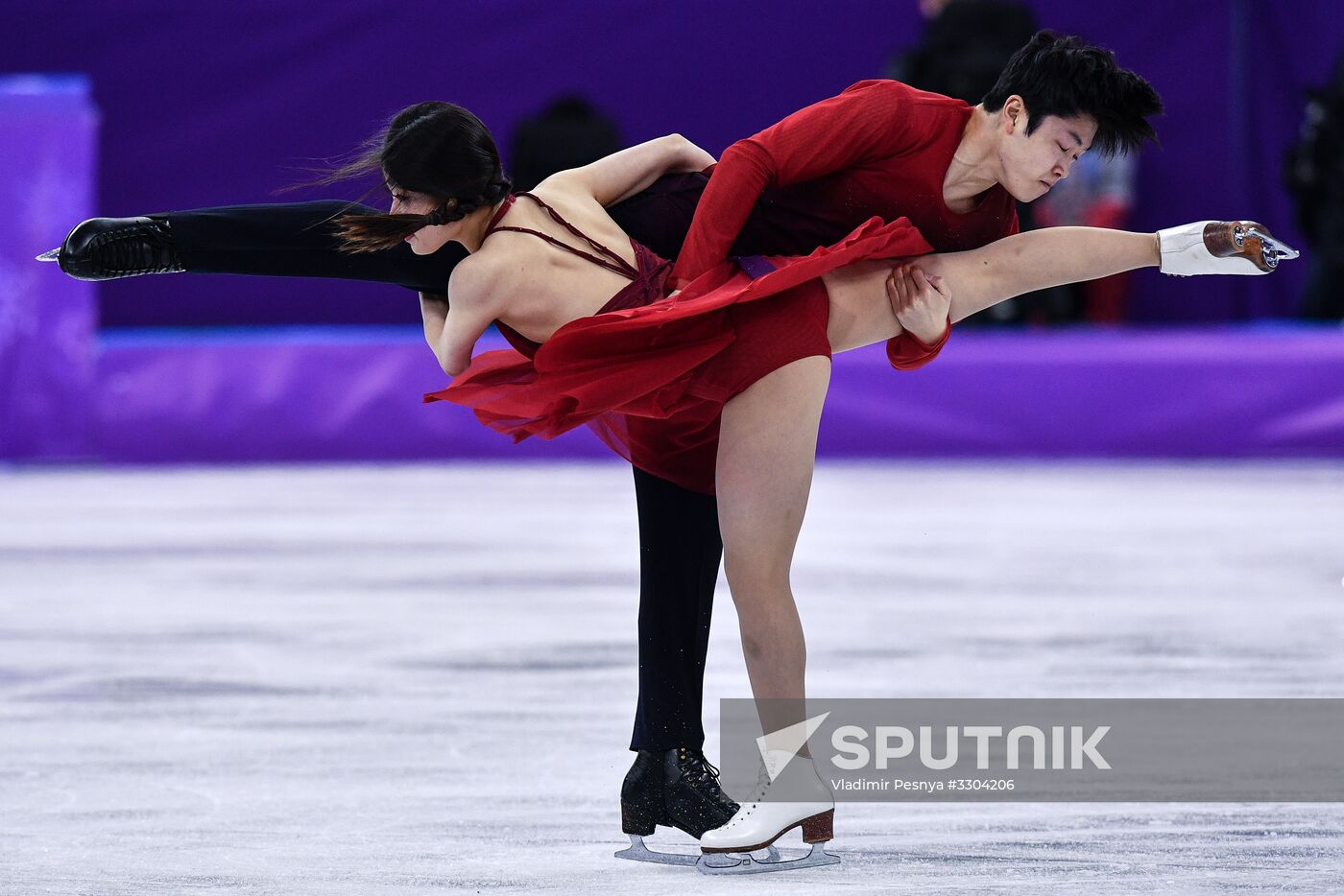 2018 Winter Olympics. Figure Skating. Ice Dance. Free Program