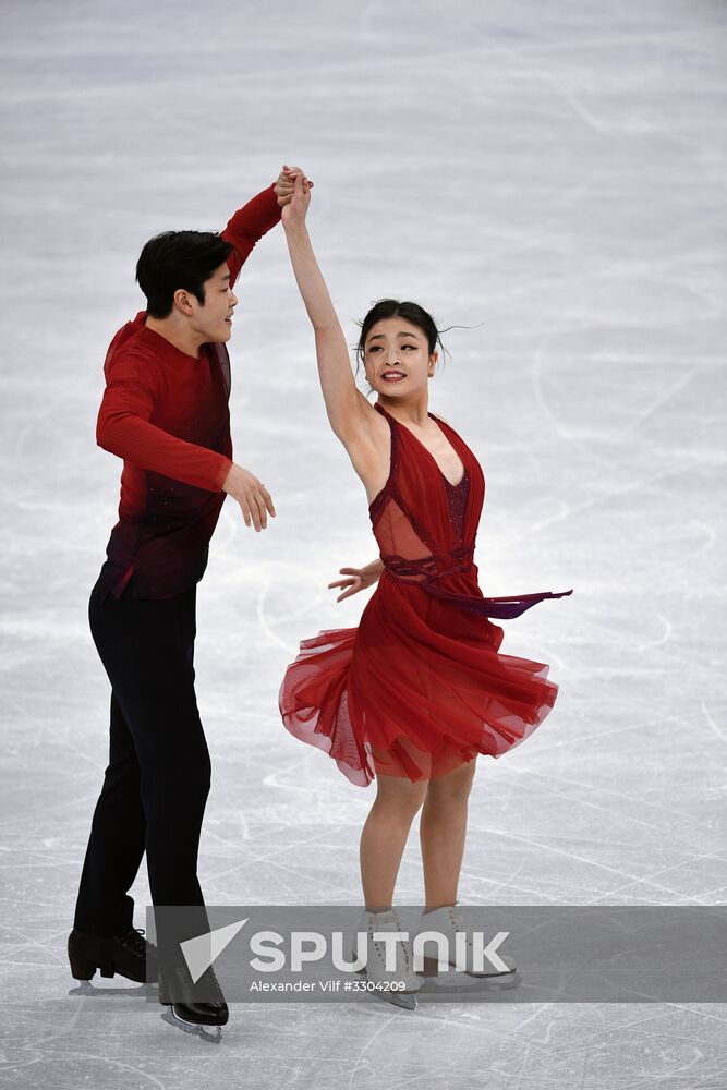 2018 Winter Olympics. Figure Skating. Ice Dance. Free Program