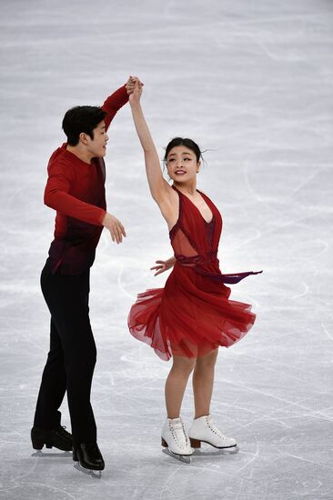 2018 Winter Olympics. Figure Skating. Ice Dance. Free Program