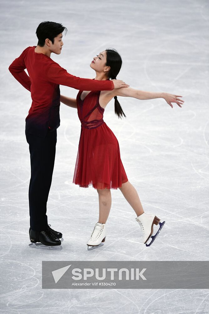 2018 Winter Olympics. Figure Skating. Ice Dance. Free Program