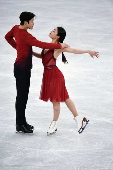 2018 Winter Olympics. Figure Skating. Ice Dance. Free Program