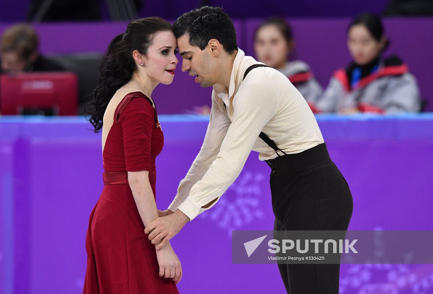 2018 Winter Olympics. Figure Skating. Ice Dance. Free Program