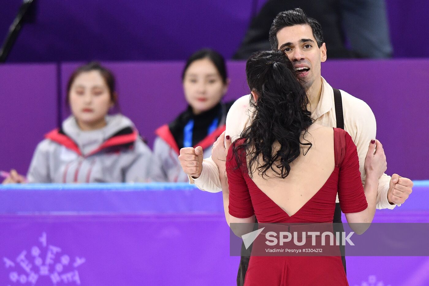 2018 Winter Olympics. Figure Skating. Ice Dance. Free Program