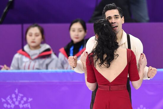 2018 Winter Olympics. Figure Skating. Ice Dance. Free Program