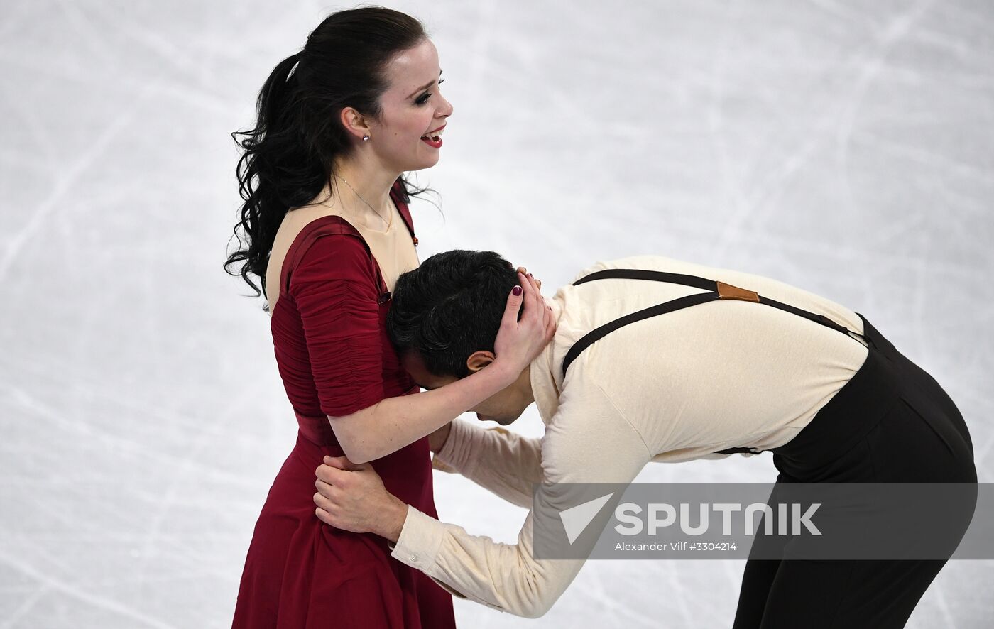 2018 Winter Olympics. Figure Skating. Ice Dance. Free Program