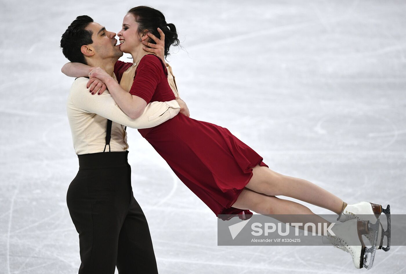 2018 Winter Olympics. Figure Skating. Ice Dance. Free Program