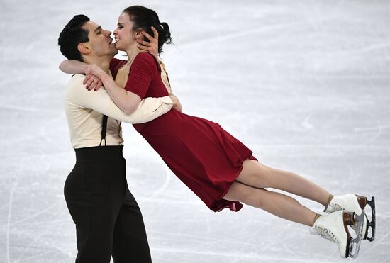 2018 Winter Olympics. Figure Skating. Ice Dance. Free Program