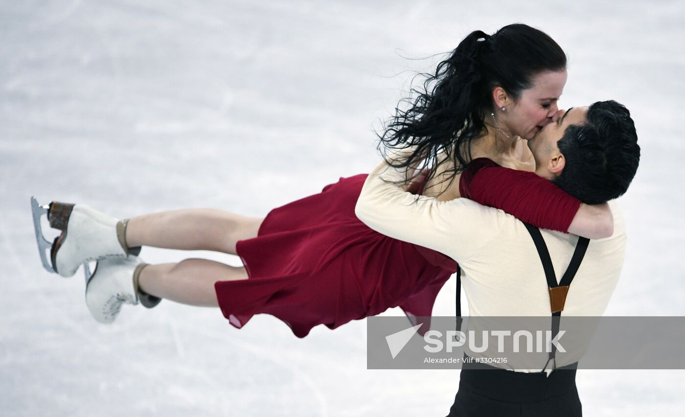 2018 Winter Olympics. Figure Skating. Ice Dance. Free Program