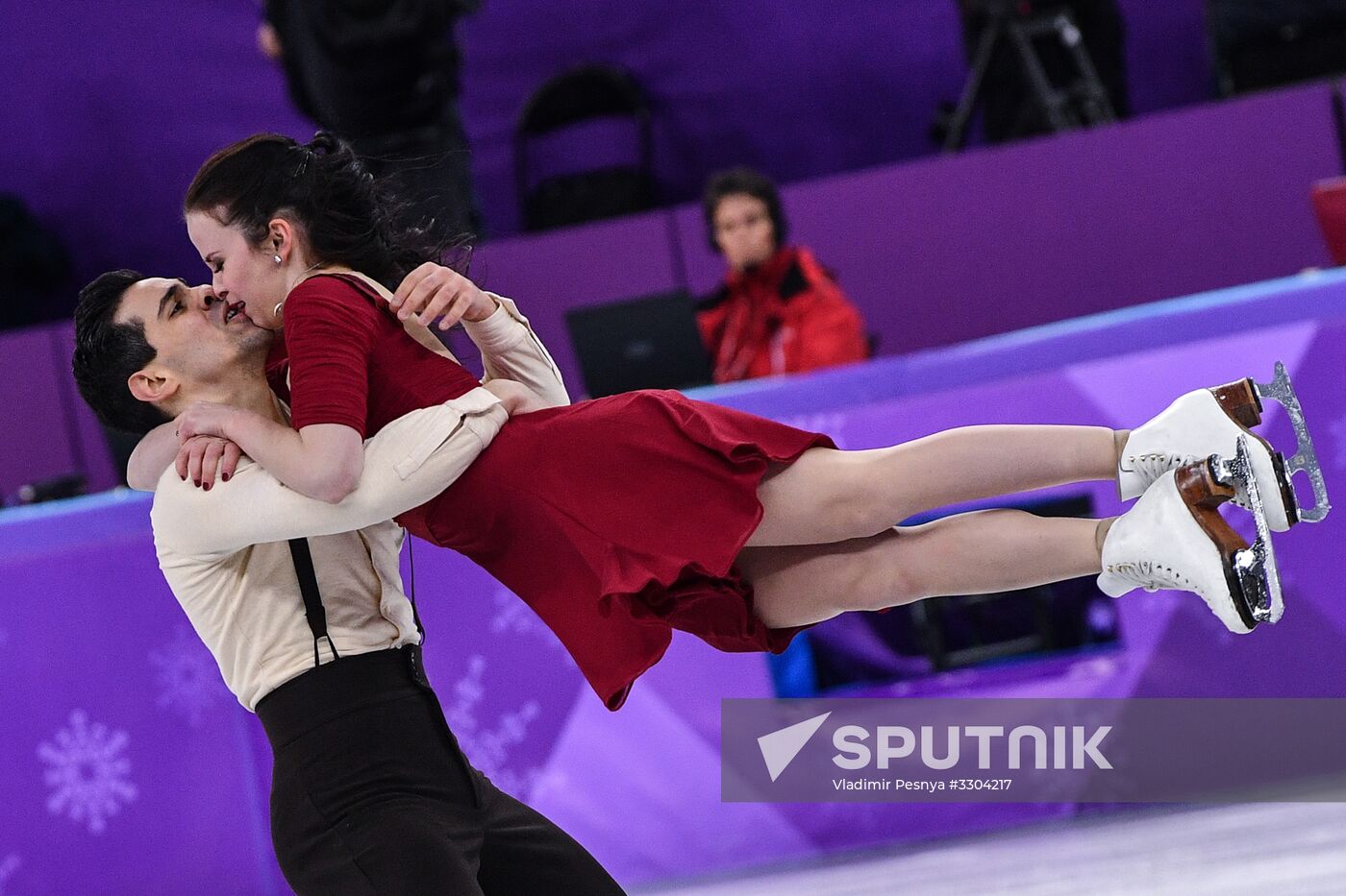 2018 Winter Olympics. Figure Skating. Ice Dance. Free Program