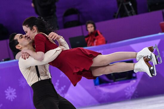 2018 Winter Olympics. Figure Skating. Ice Dance. Free Program