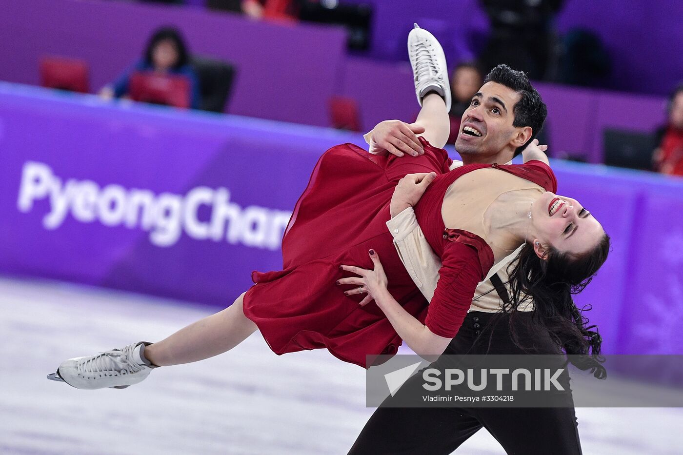 2018 Winter Olympics. Figure Skating. Ice Dance. Free Program