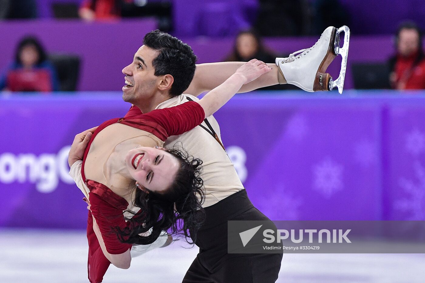 2018 Winter Olympics. Figure Skating. Ice Dance. Free Program