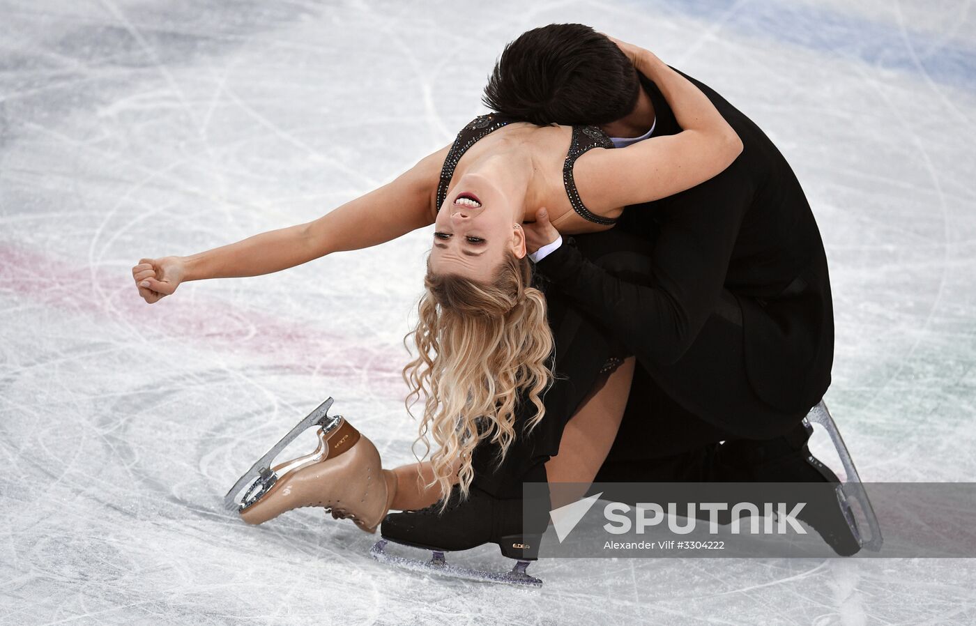 2018 Winter Olympics. Figure Skating. Ice Dance. Free Program