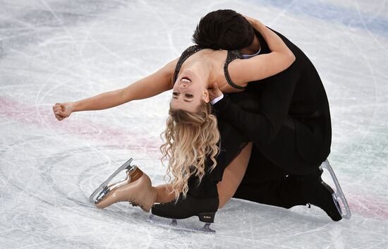 2018 Winter Olympics. Figure Skating. Ice Dance. Free Program