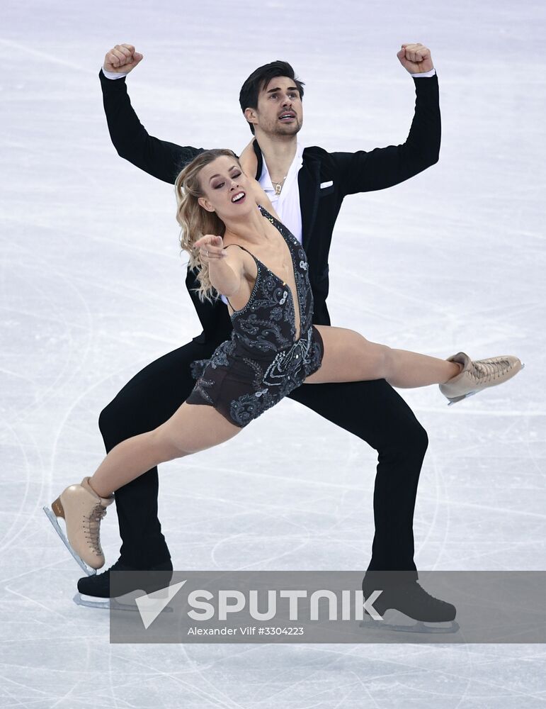 2018 Winter Olympics. Figure Skating. Ice Dance. Free Program