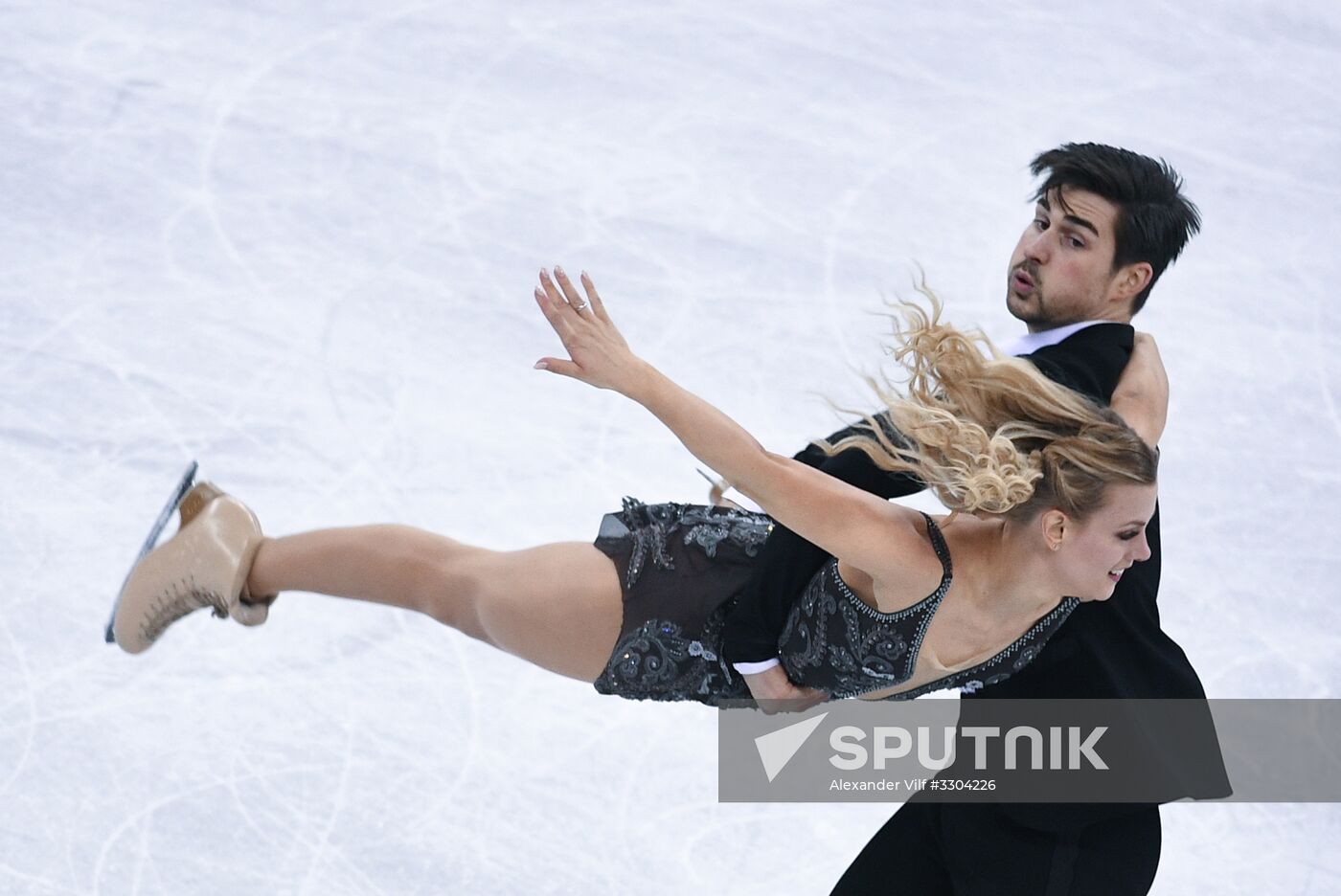 2018 Winter Olympics. Figure Skating. Ice Dance. Free Program